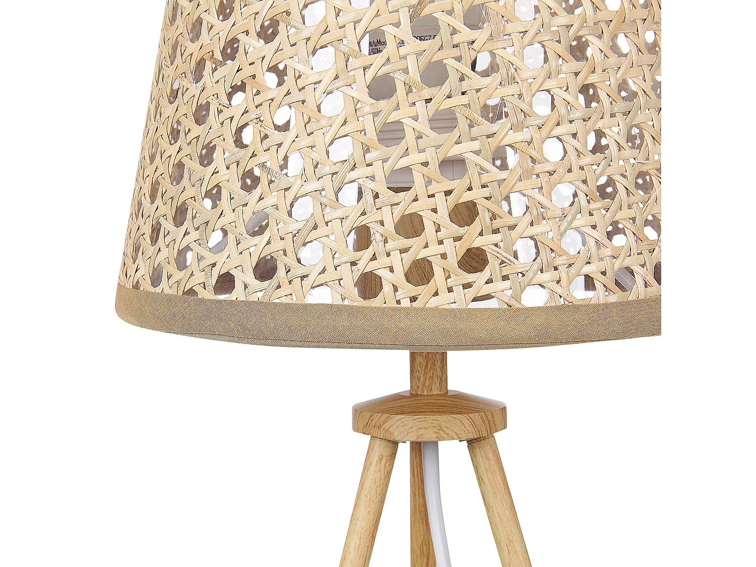 Lampe à poser BOETICA Rotin Naturel