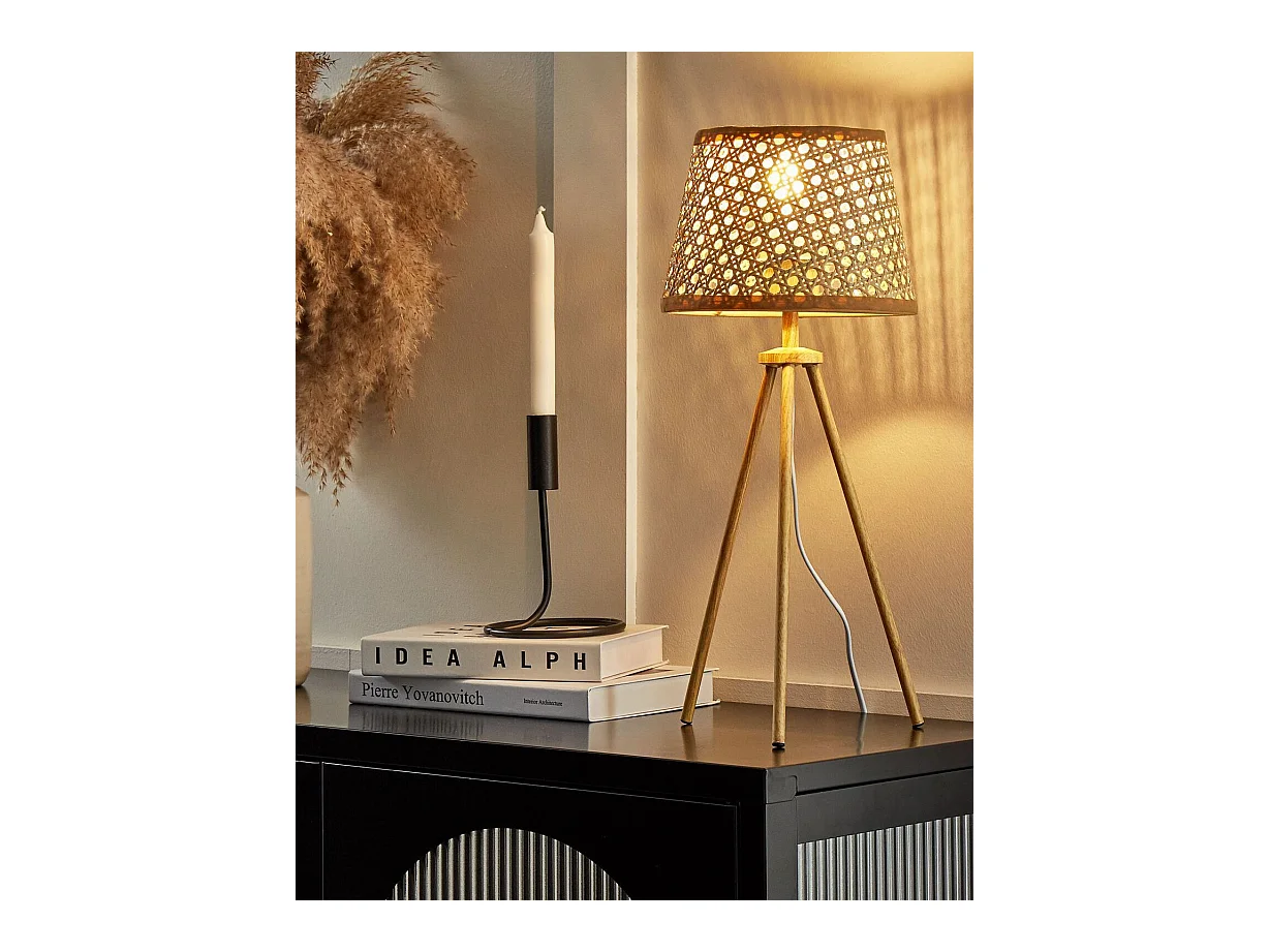 Tafellamp BOETICA Rotan Natuurlijk