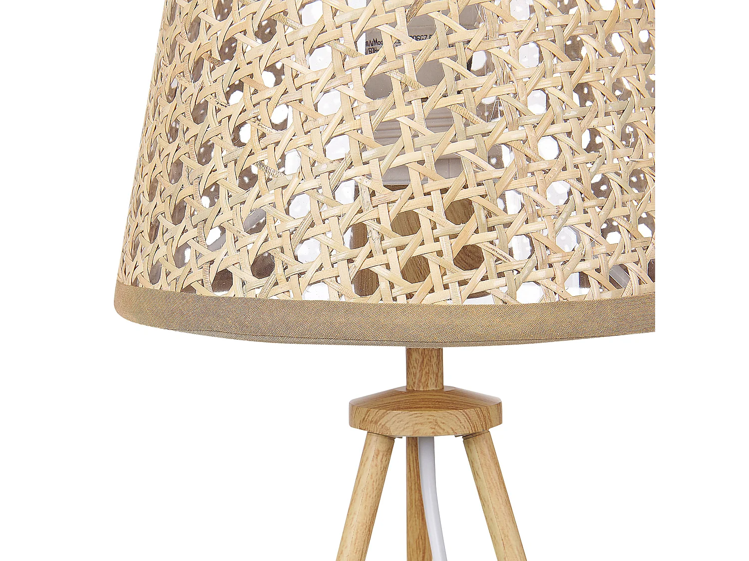 Lampe à poser BOETICA Rotin Naturel