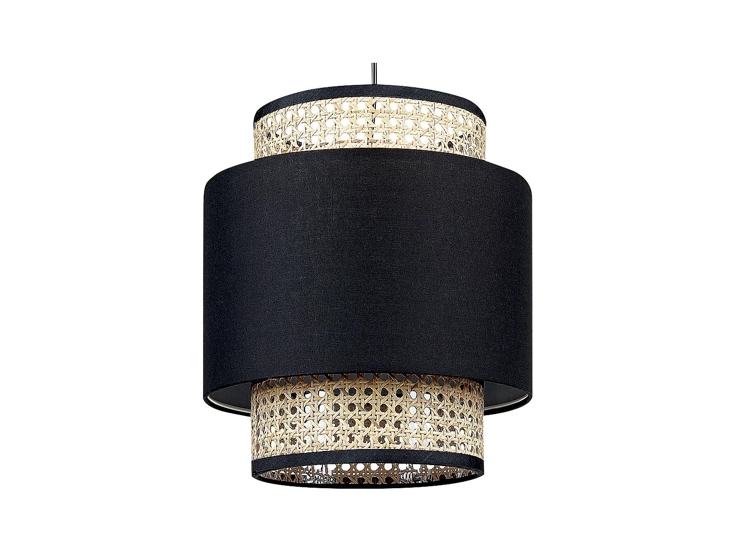 Hanglamp BOERI Rotan Zwart