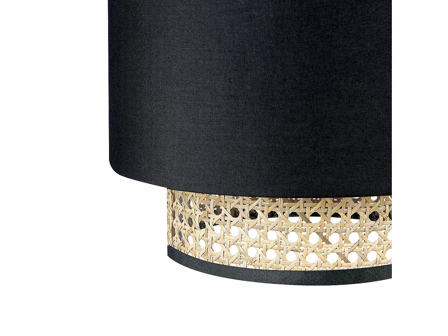 Hanglamp BOERI Rotan Zwart