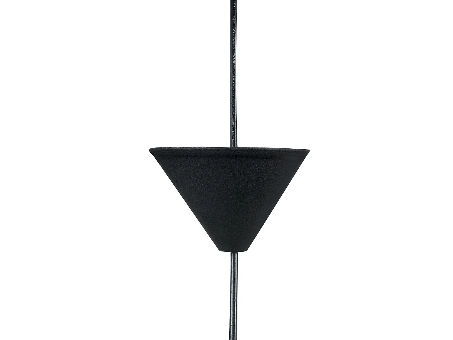 Lampe suspension BOERI Rotin Noir