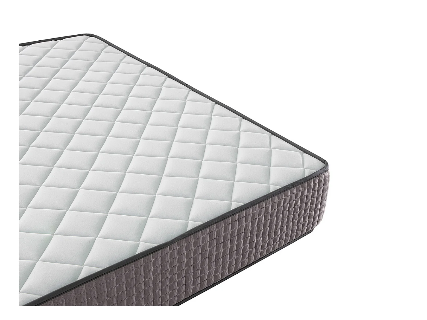 Matelas Ressorts Ensachés 105X190 CRONO, Epaisseur 24 CM, 7 zones de confort. Réducteur de point de pression