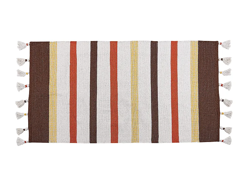 Tapis HISARLI Marron 80 x 150 cm Coton