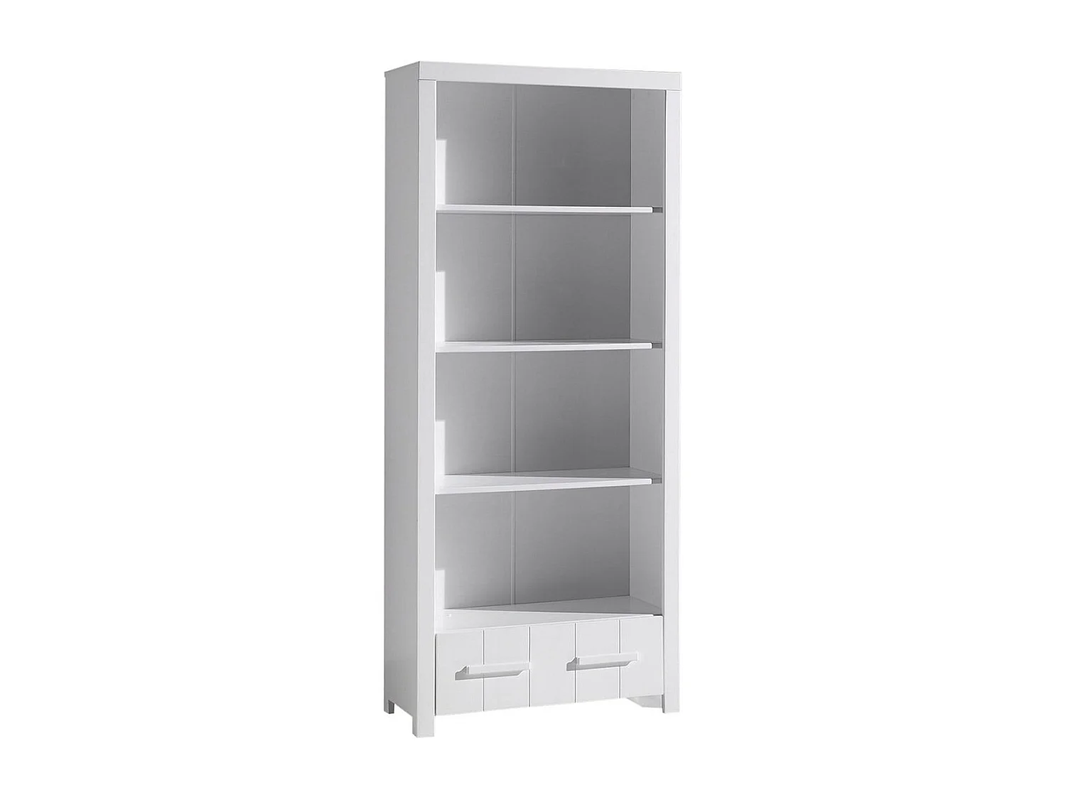 GASTON - Lit 90x200cm + Chevet + Armoire 3P + Pack Bureau