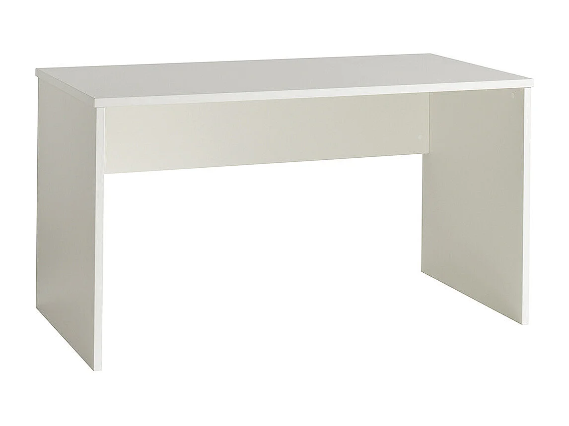 NASH WHITE - Pack Bureau + Caisson Rangement + Bibliothèque