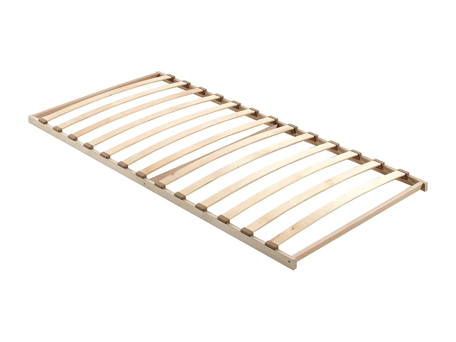 TCHAD - Lit 90x200cm en Pin Massif avec Sommier