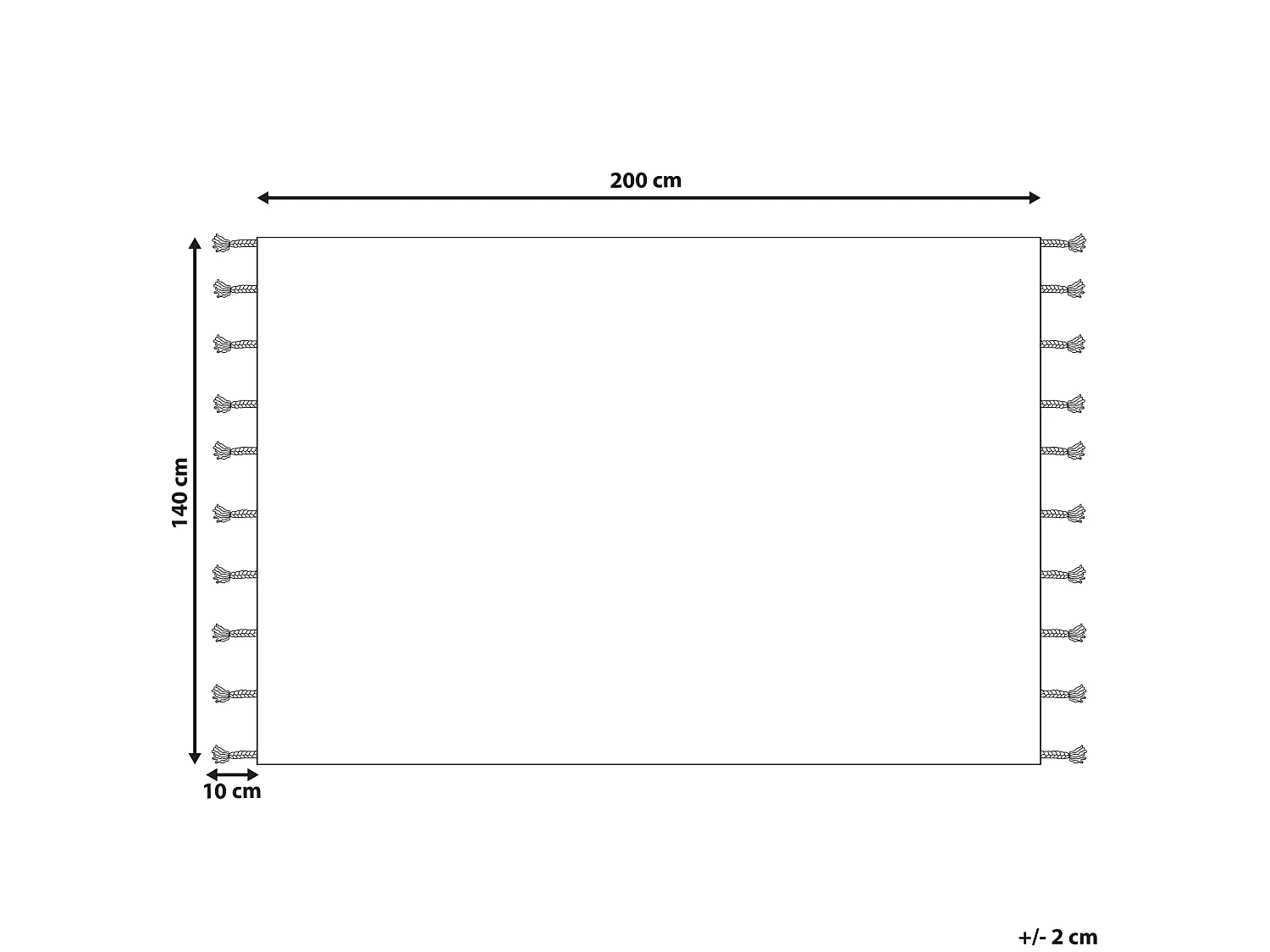 Tapis en coton orange 140 x 200 cm BITLIS