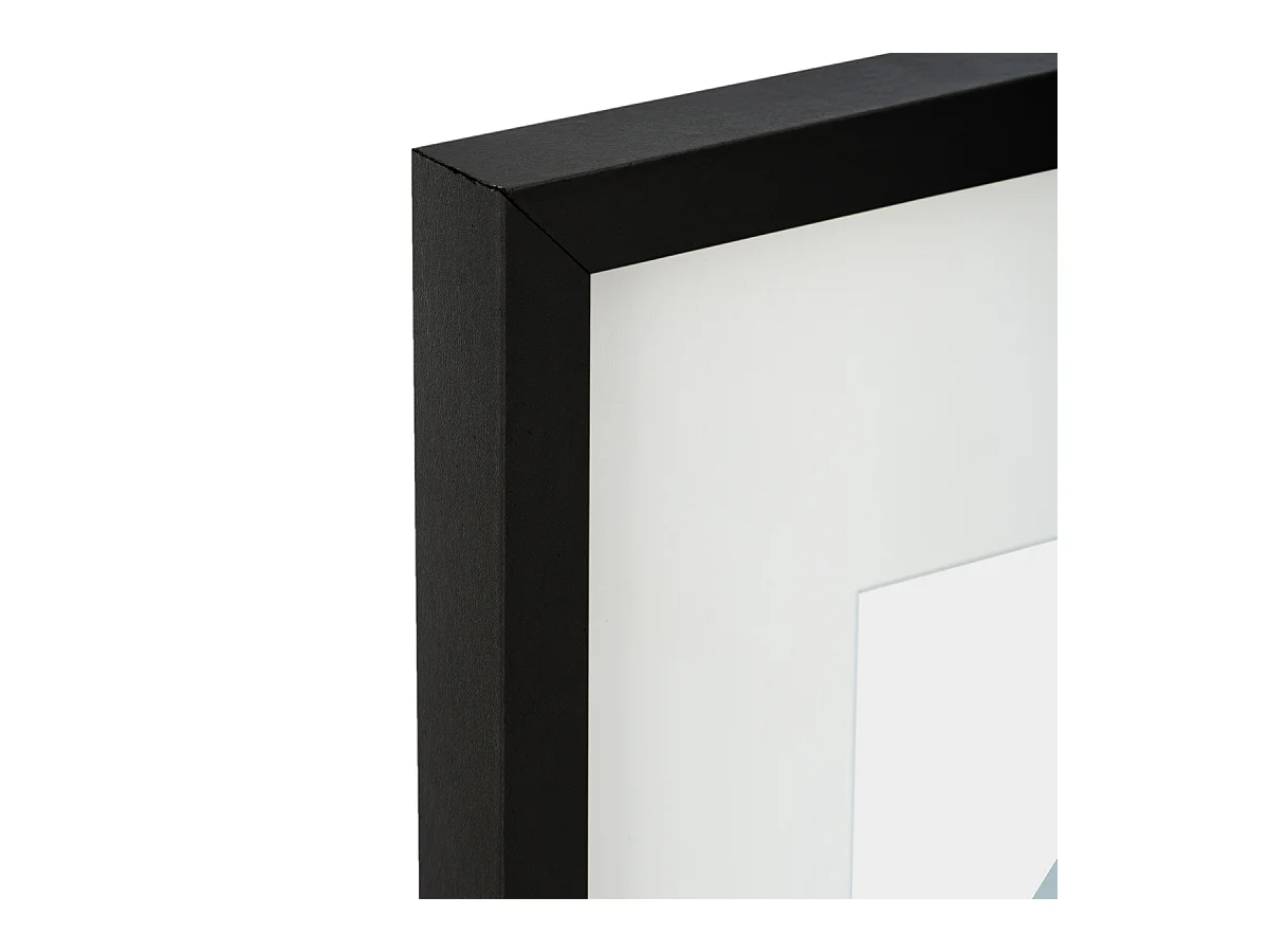 Cadre photo en Bois Noir pour Photo 40 x 50 cm