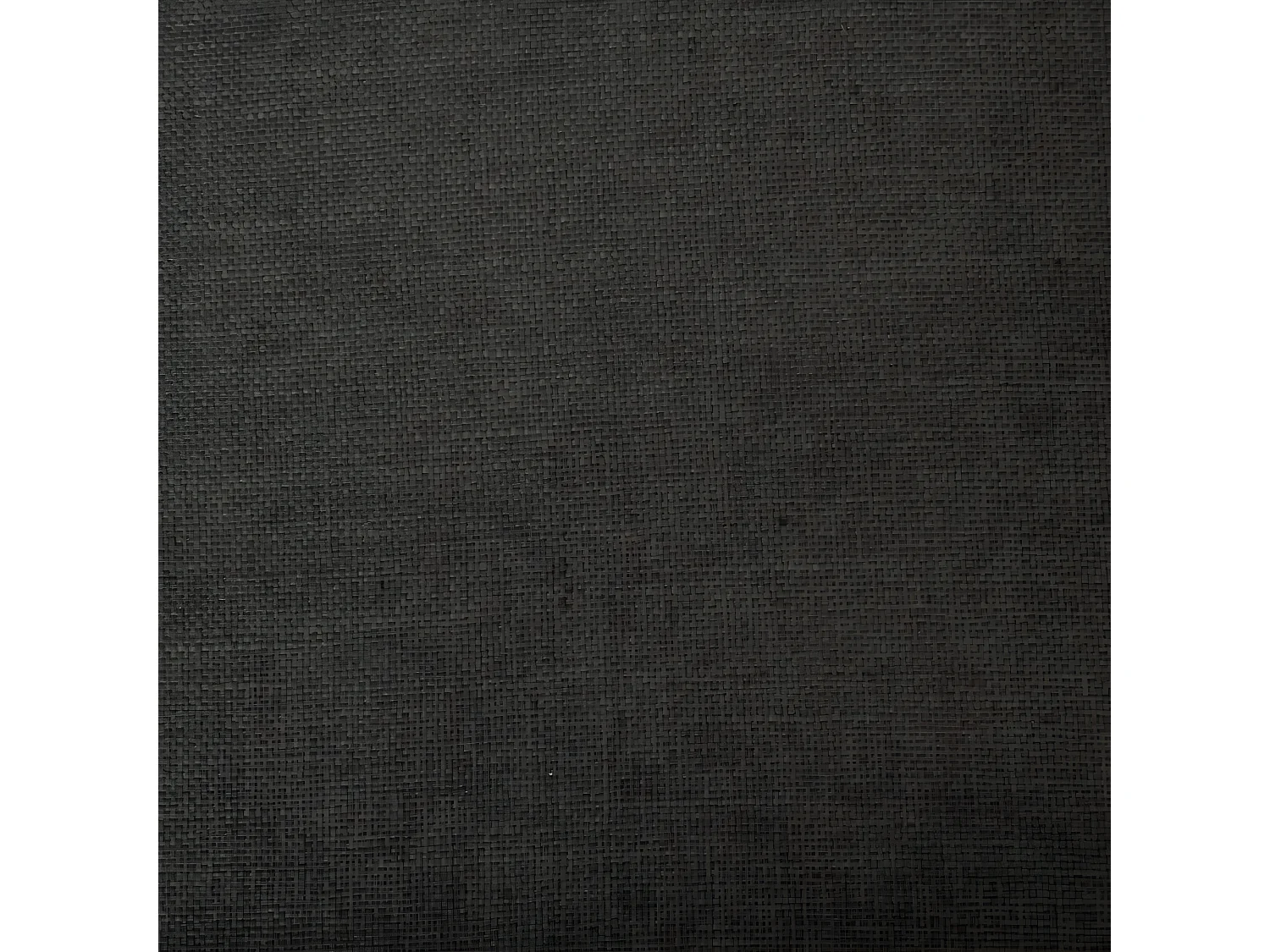 Chaise de table en coton Gris et Bois blanchi avec dossier Cannage