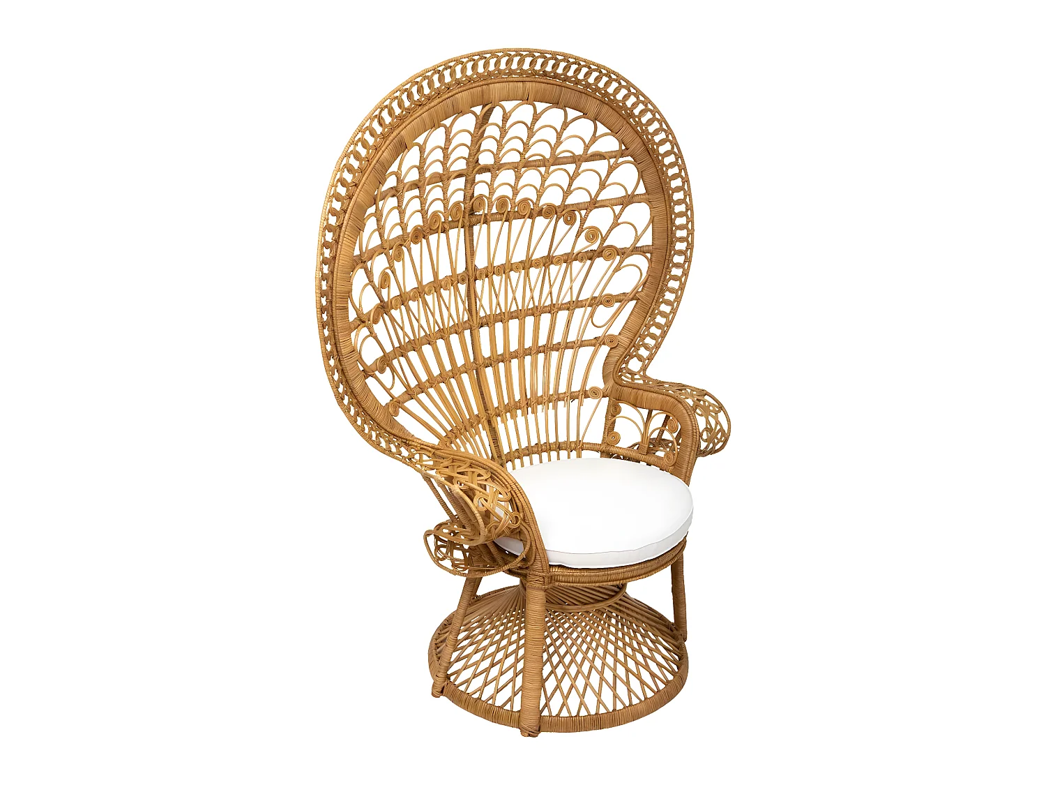 Fauteuil en Rotin naturel H 150 cm