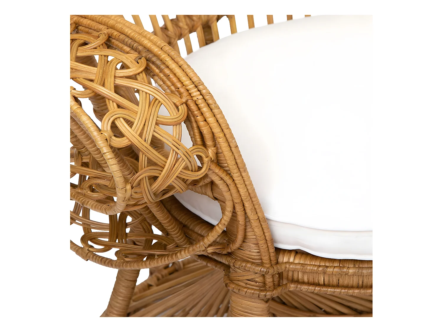 Fauteuil en Rotin naturel H 150 cm