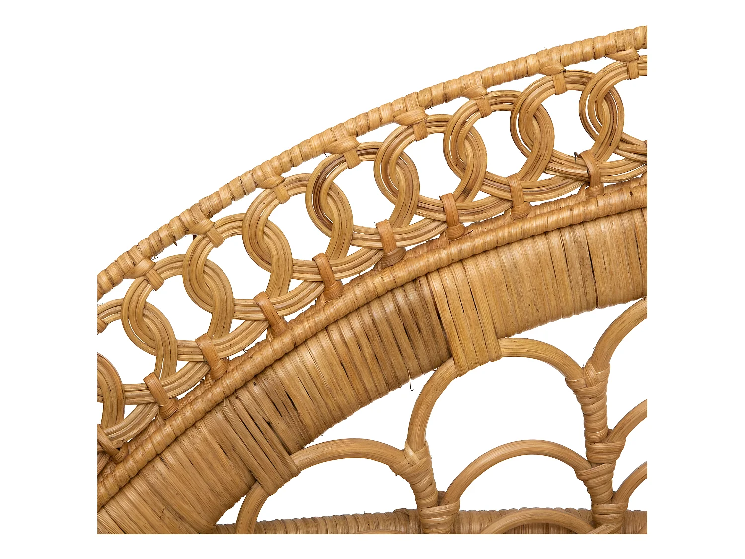 Fauteuil en Rotin naturel H 150 cm