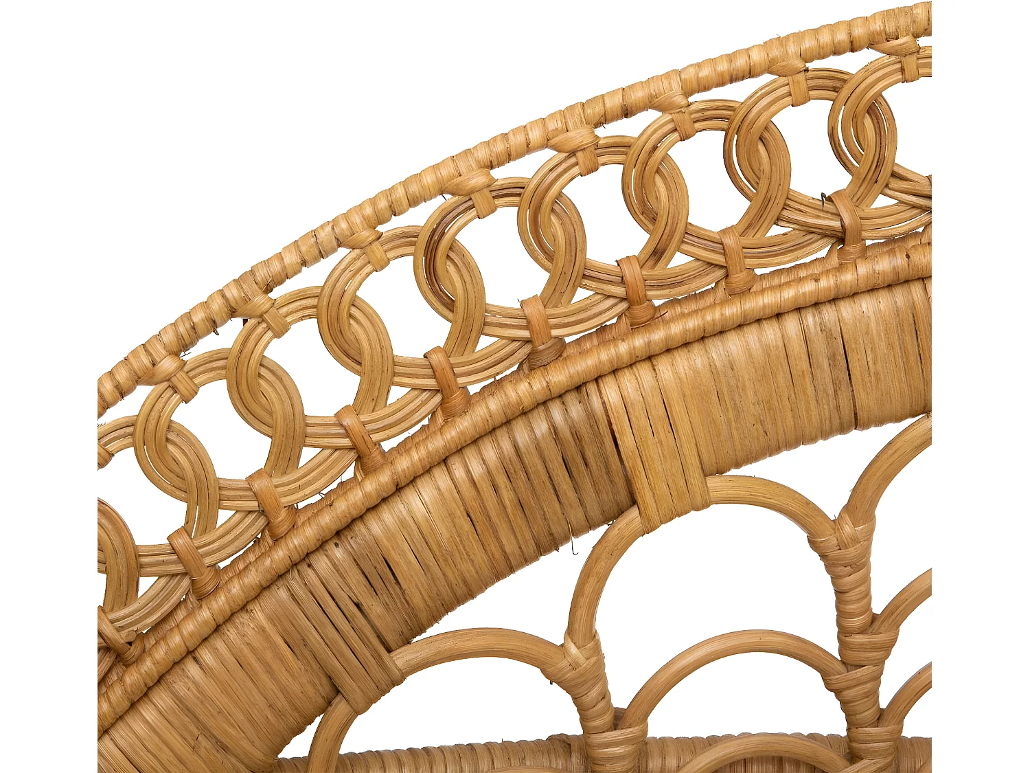 Fauteuil en Rotin naturel H 150 cm