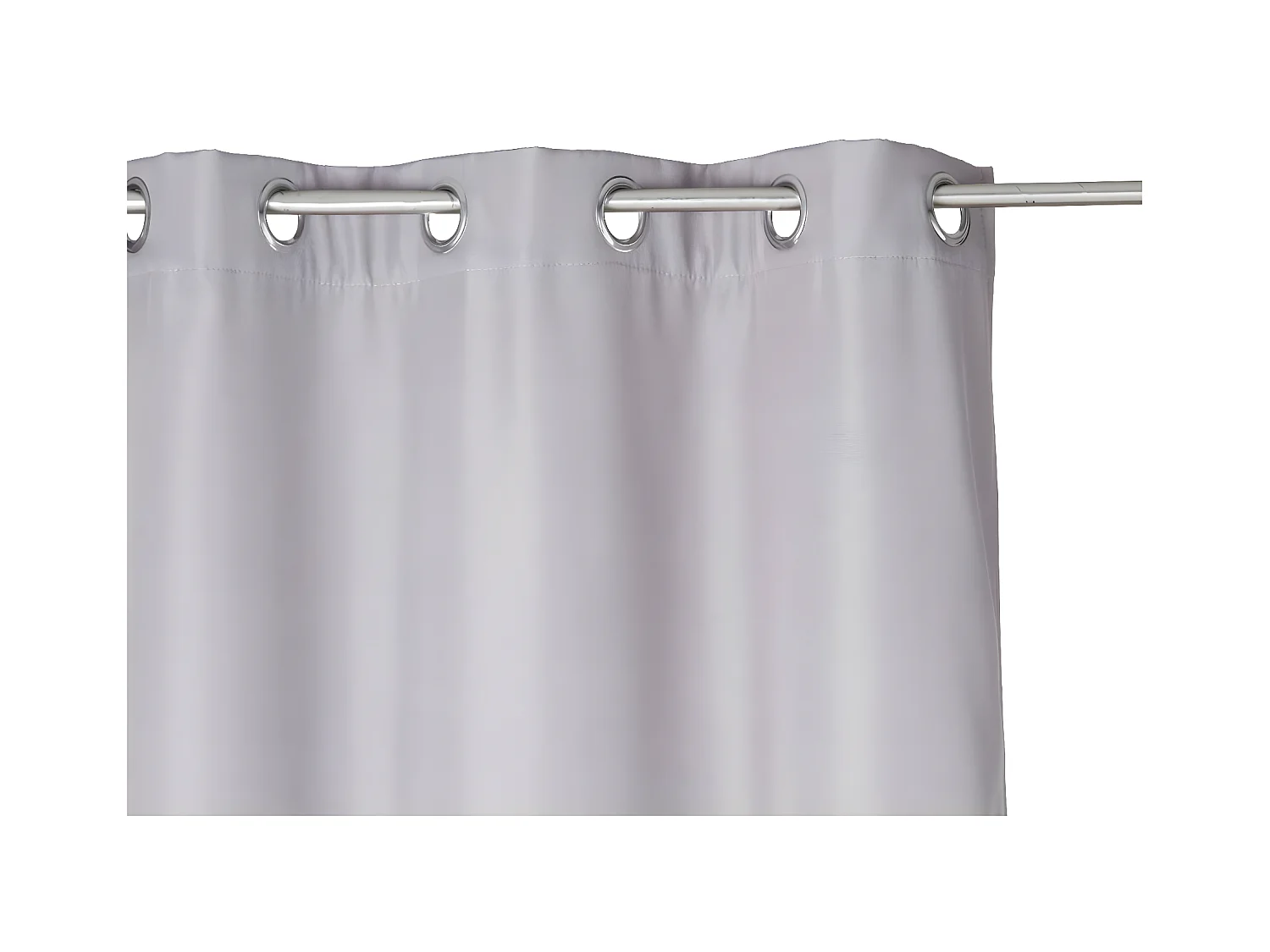 Cortina con ojales aislante térmico con forro polar