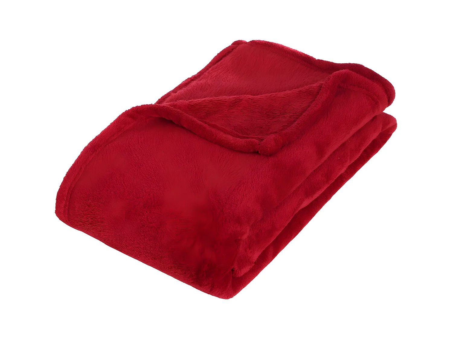 Plaid Microfibre Rouge 125 x 150 cm