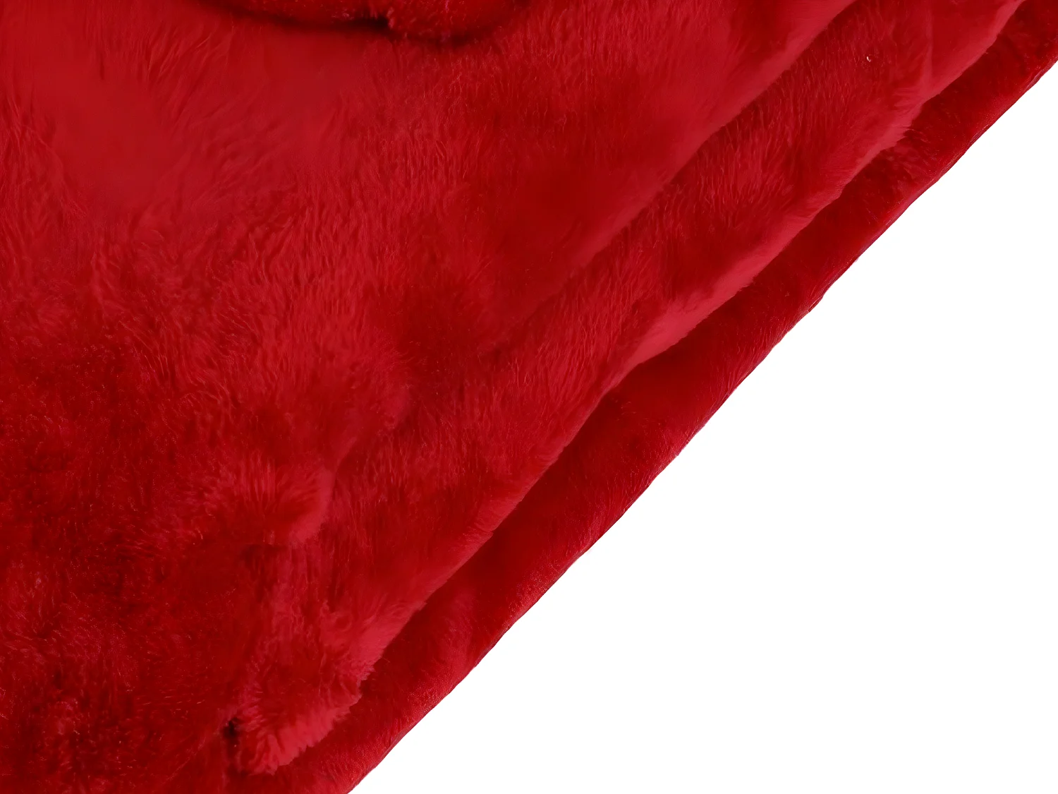 Plaid Microfibre Rouge 125 x 150 cm