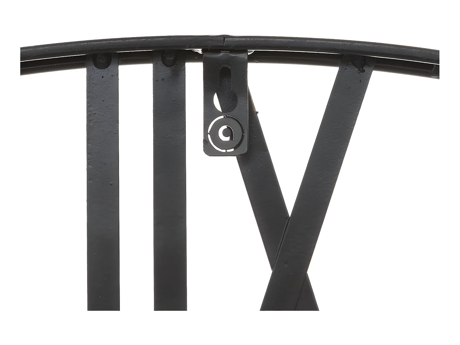 Duży Zegar Ścienny Metalowy Złoty D 90 cm Cichy