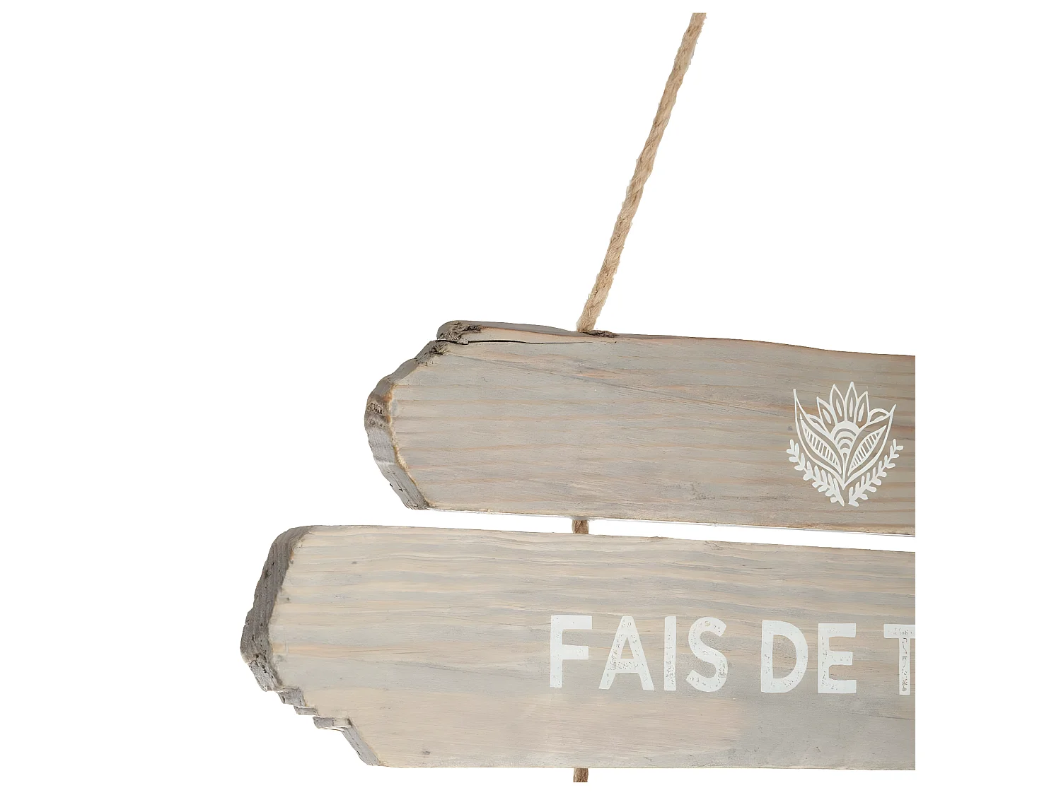 Décoration murale à suspendre avec Citations 28 x 38 cm