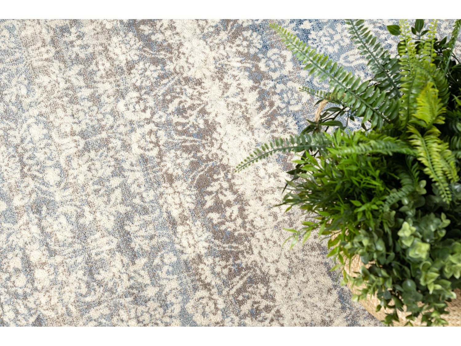 Tapijt NAIN Ornament vintage 7594/51955 beige / blauw 160x230 cm