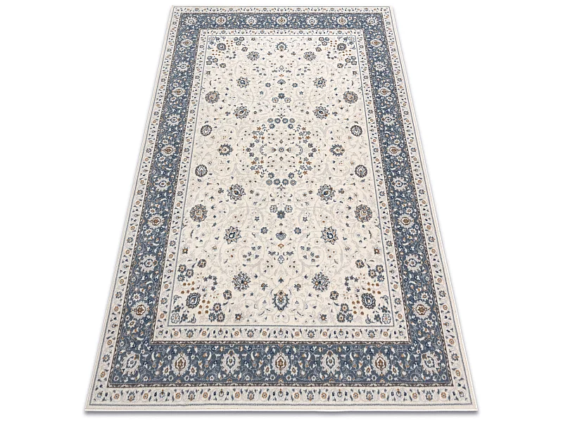 Dywan NAIN Ramka ornament 7179/51943 beż / granat 120x170 cm