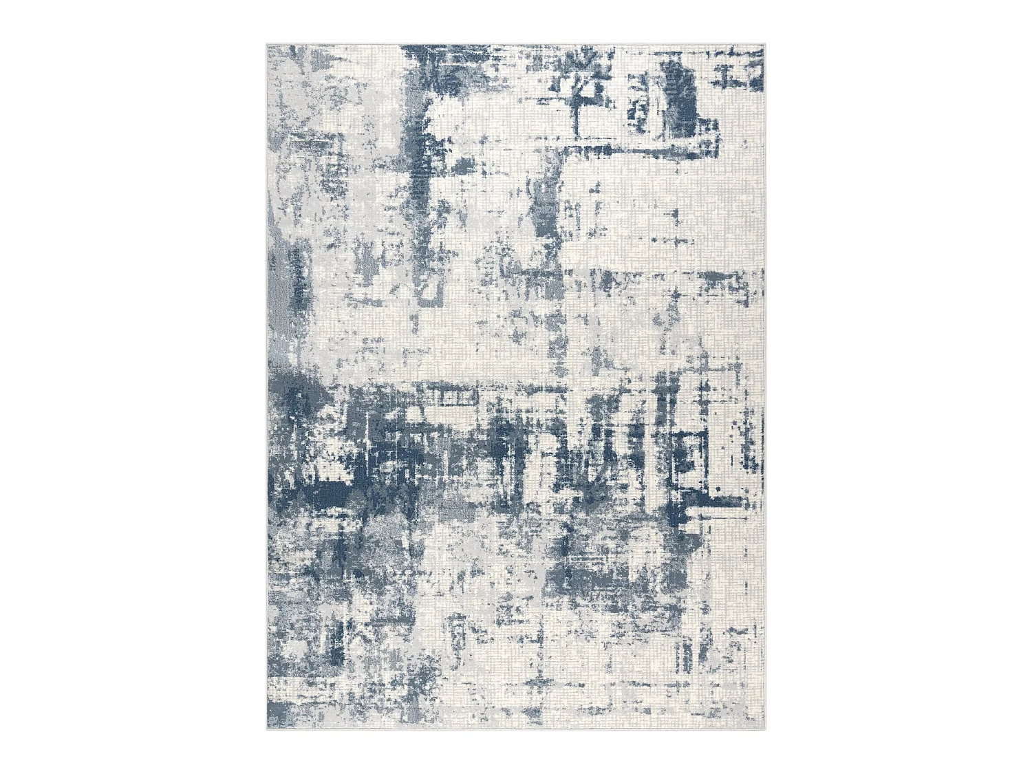 Tapijt NAIN Overdubbed vintage 7005/51955 beige / marineblauw 200x300 cm
