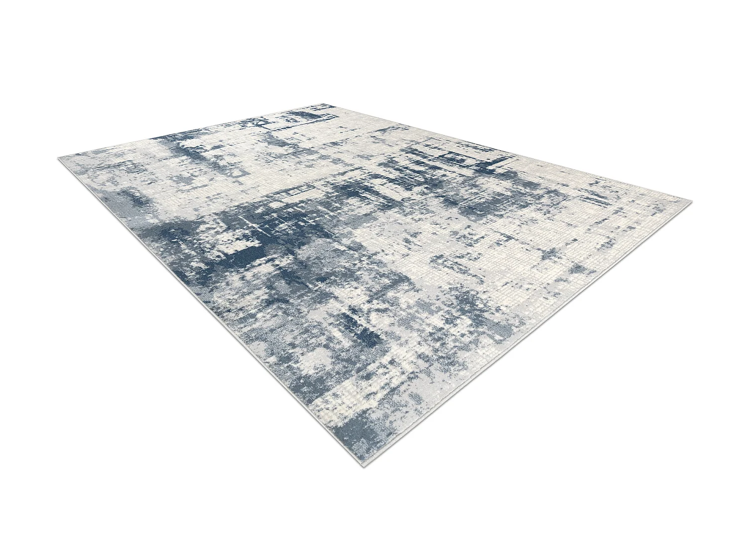 Tapijt NAIN Overdubbed vintage 7005/51955 beige / marineblauw 200x300 cm