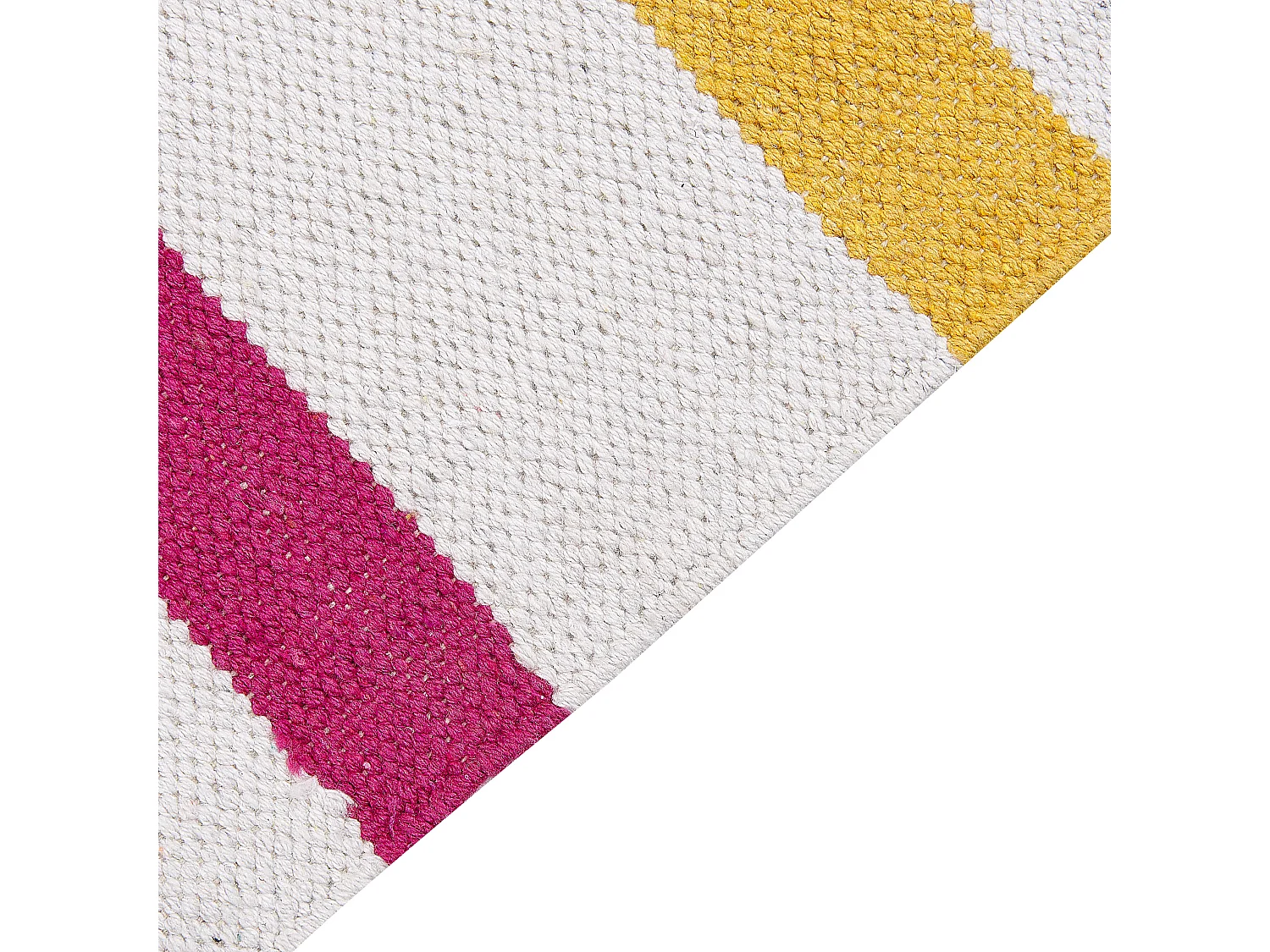 Tapete de algodão multicolor 160 x 230 cm HISARLI