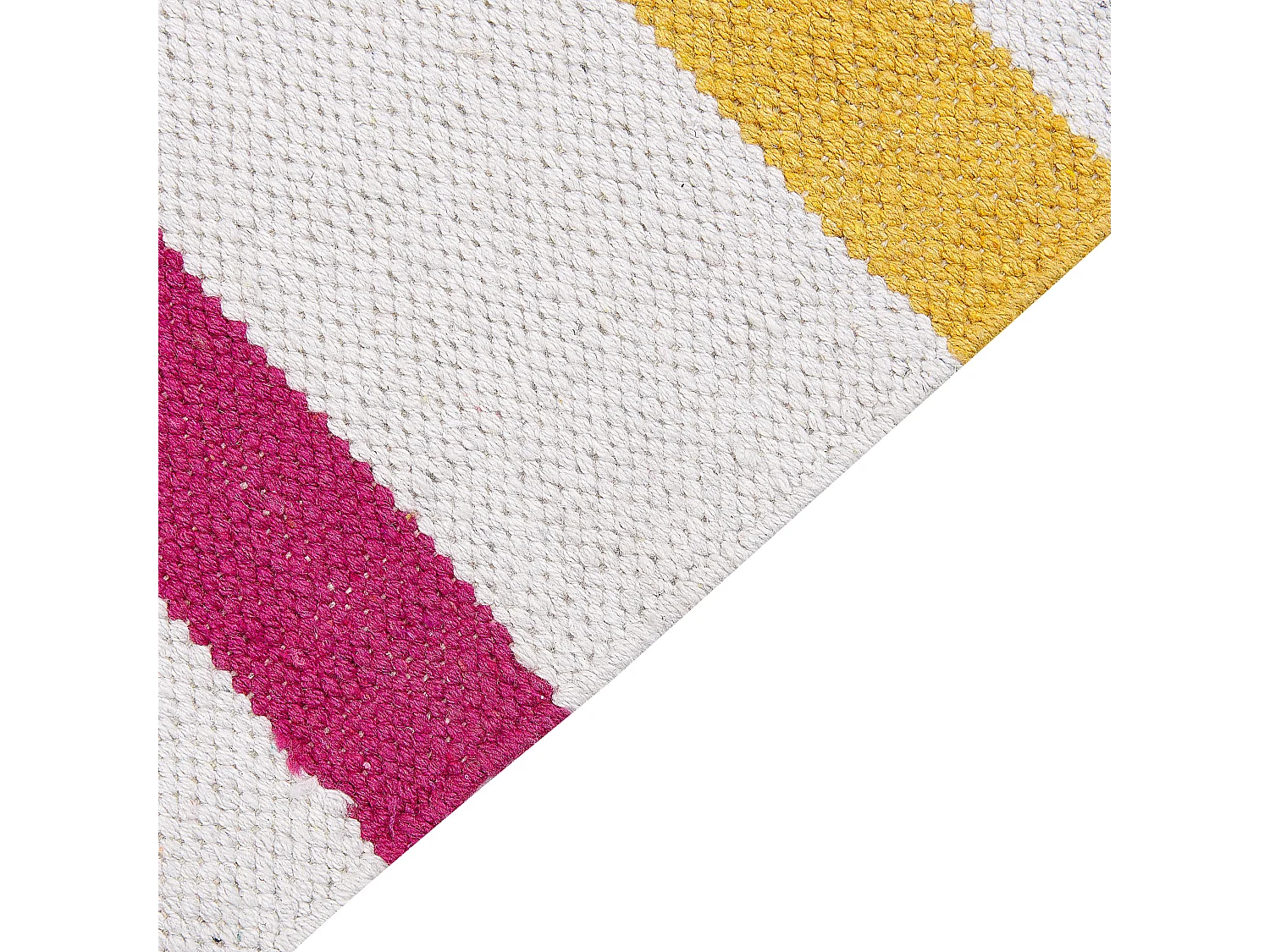 Tapete de algodão multicolor 160 x 230 cm HISARLI