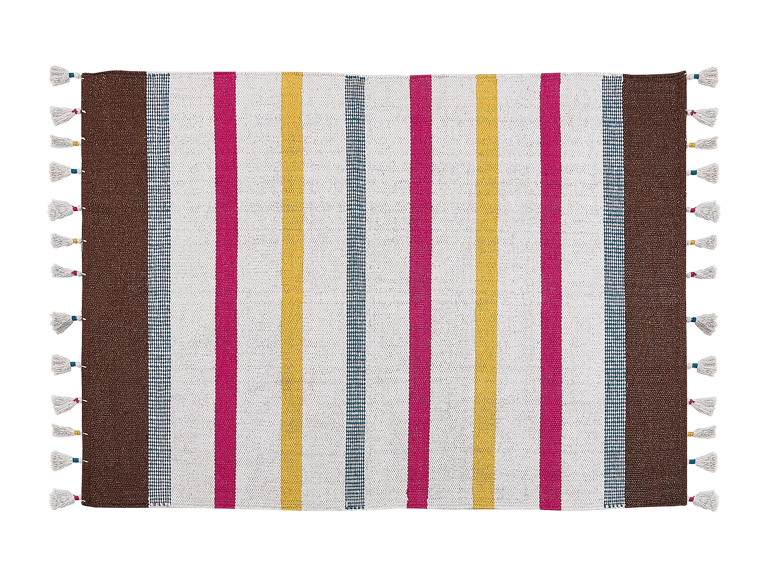 Tapis en coton multicolore 160 x 230 cm HISARLI
