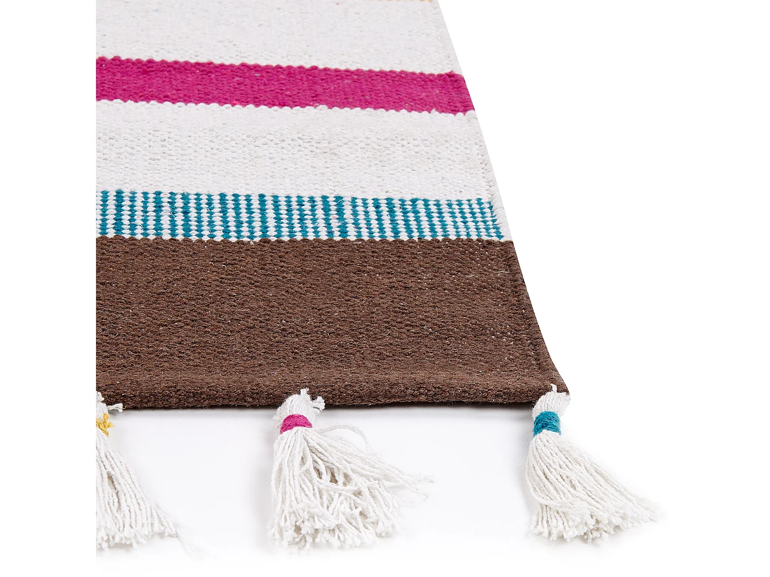 Tapis en coton multicolore 160 x 230 cm HISARLI