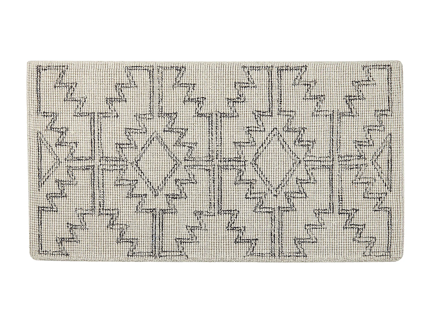 Tapis URLA Beige 80 x 150 cm Laine
