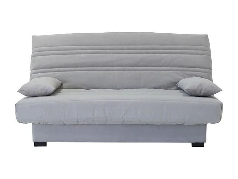 Bank Clic Clac 3-Zits Lichtgrijs Stof CHLoe 199x96x103cm