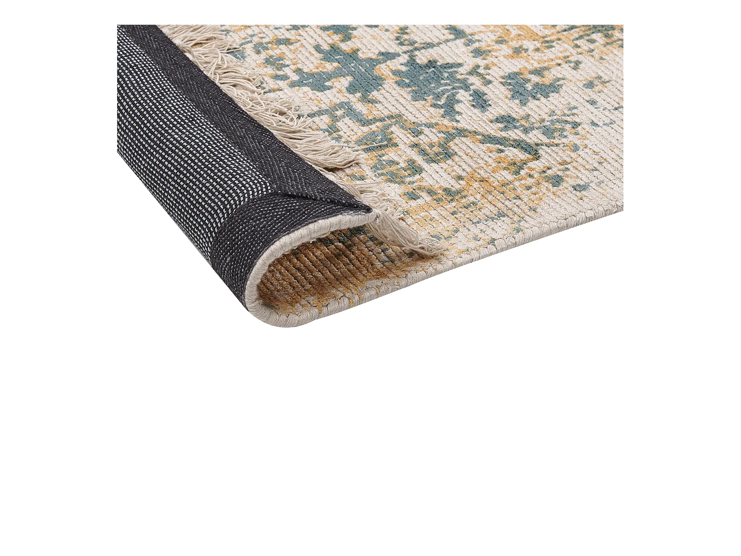 Tapis BOYALI Vert foncé 80 x 150 cm Soie artificielle