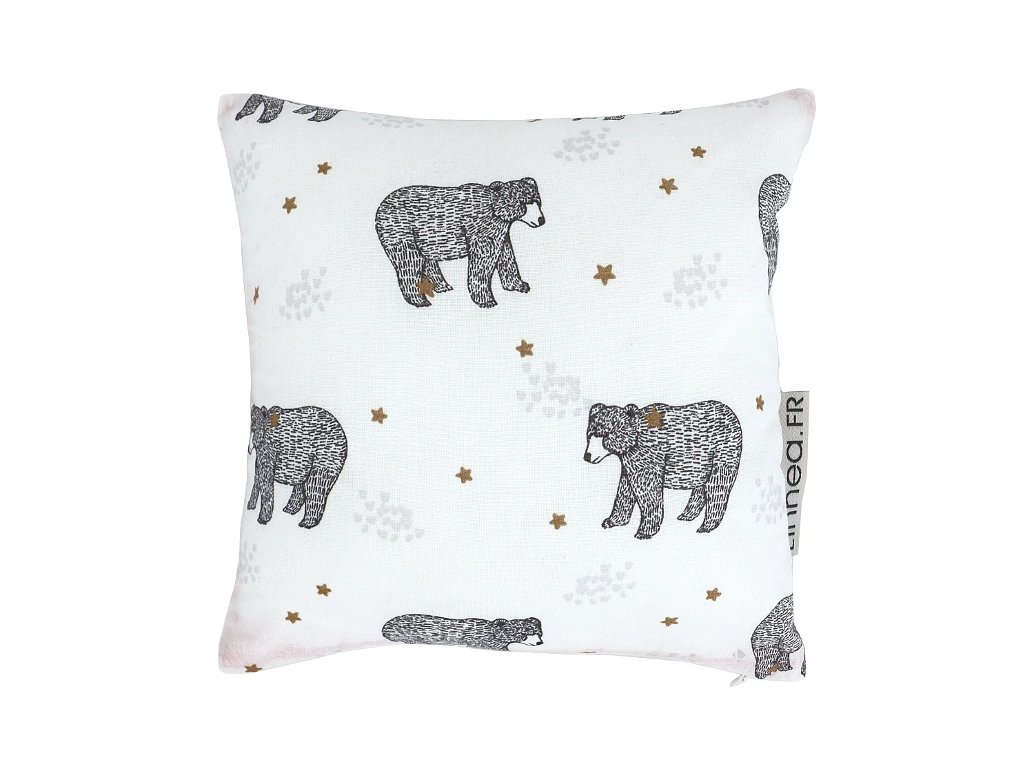 Housse de coussin 20x20 cm BALOO blanc Naturel