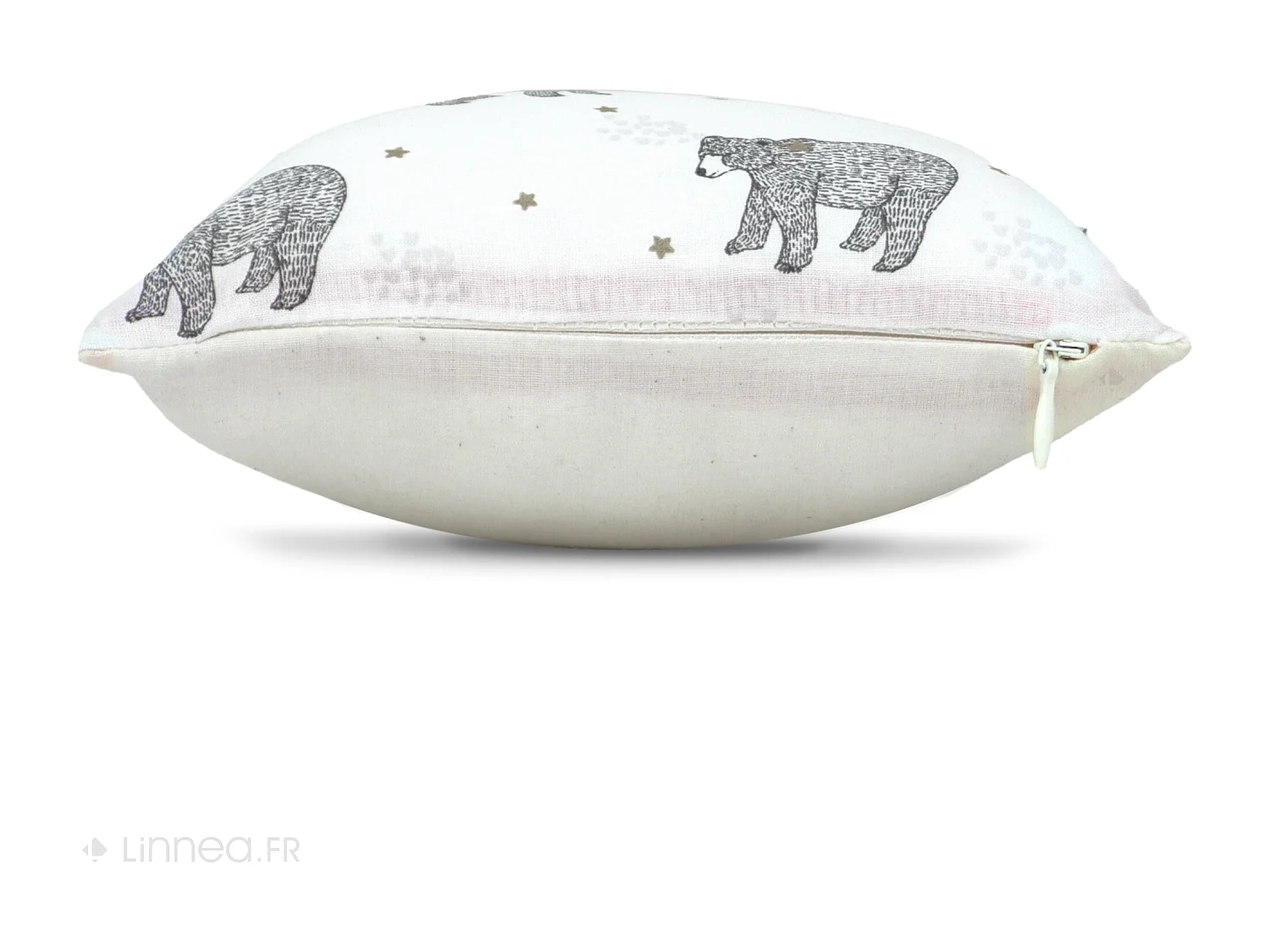 Housse de coussin 20x20 cm BALOO blanc Naturel