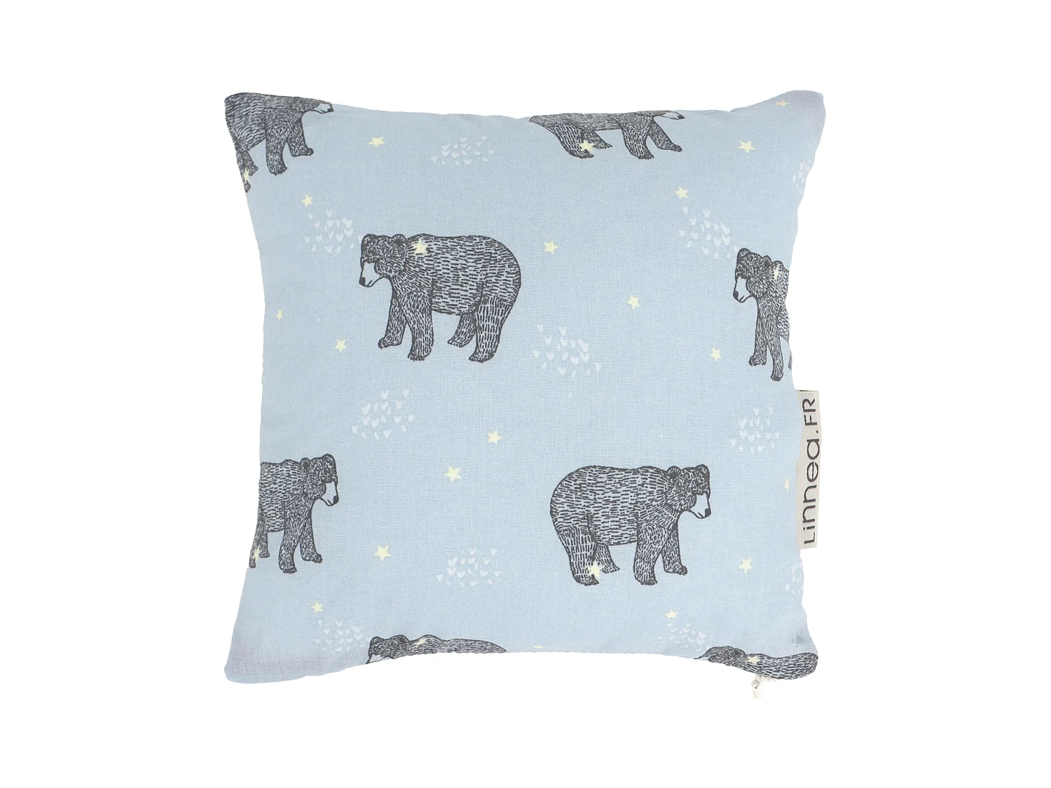 Housse de coussin 20x20 cm BALOO Bleu pâle