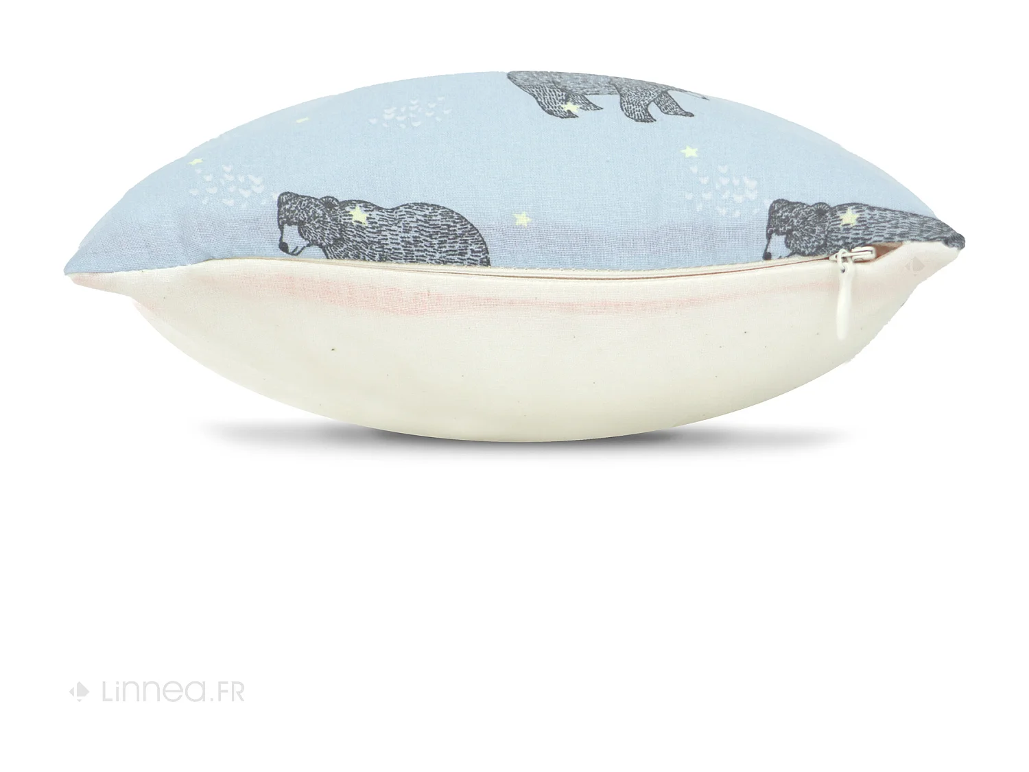 Housse de coussin 20x20 cm BALOO Bleu pâle