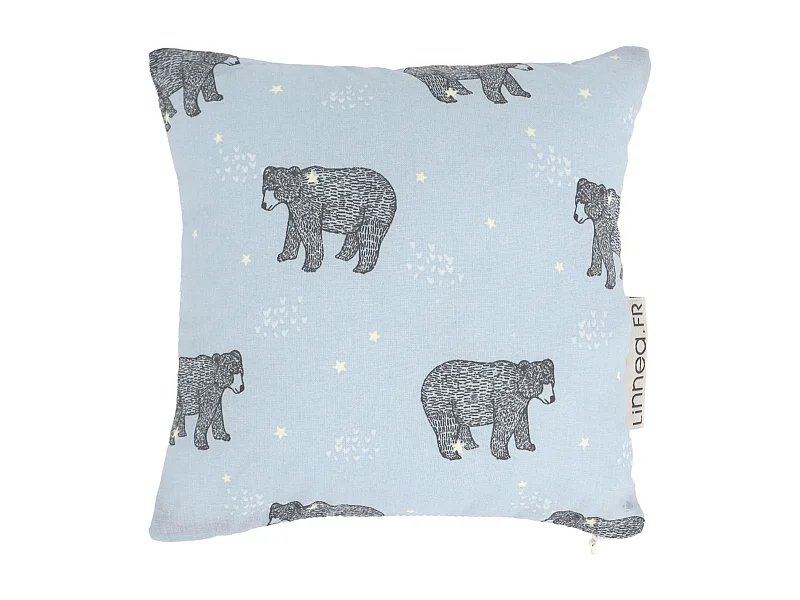 Housse de coussin 20x20 cm BALOO Bleu pâle