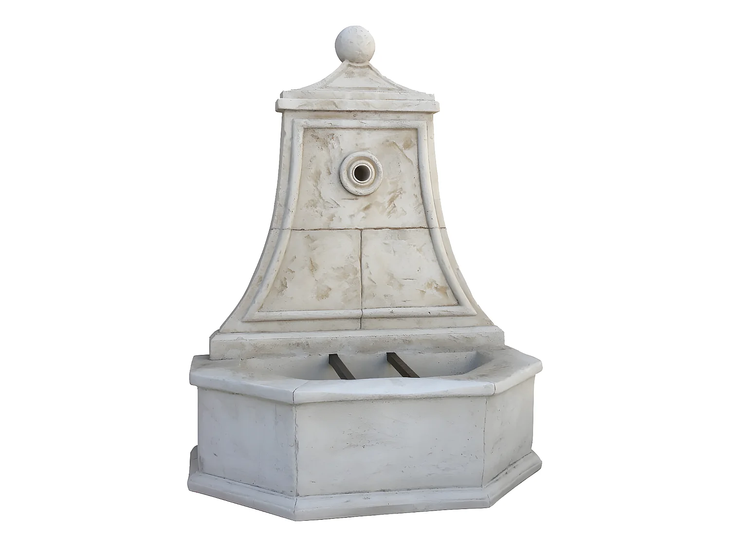 Fontaine " Baccarat" - Pierre reconstituée  - 86 x 51 x 111 cm