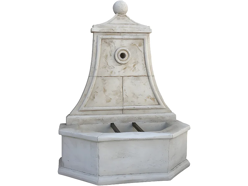 Fontaine " Baccarat" - Pierre reconstituée  - 86 x 51 x 111 cm