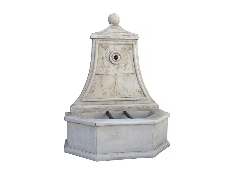 Fontaine " Baccarat" - Pierre reconstituée  - 86 x 51 x 111 cm