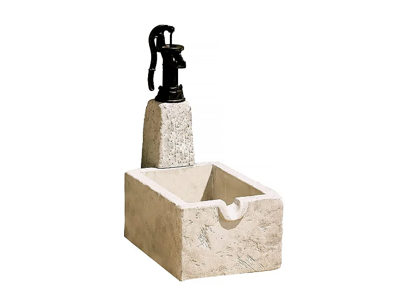 Fontaine "RETRO" - Pierre reconstituée - 43 x 73 x 95 cm