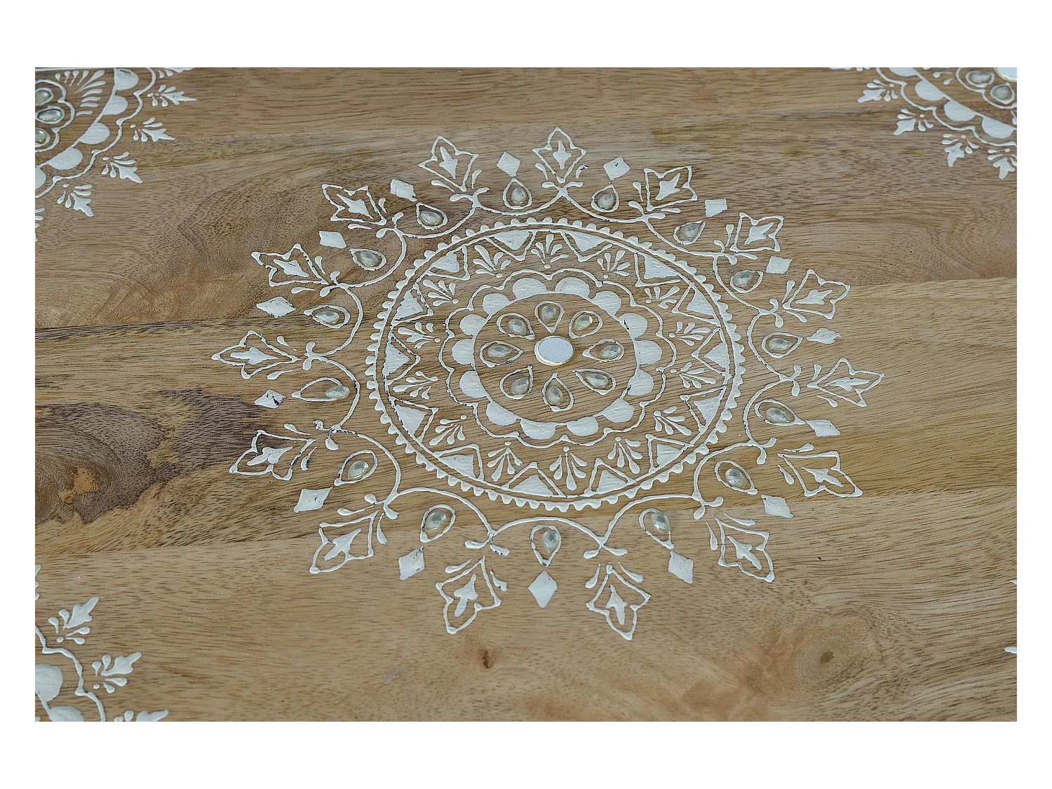 MESILLA DE NOCHE - BANQUETA DE PIE DE CAMA Multicolor.Giner y Colomer 60x30x43