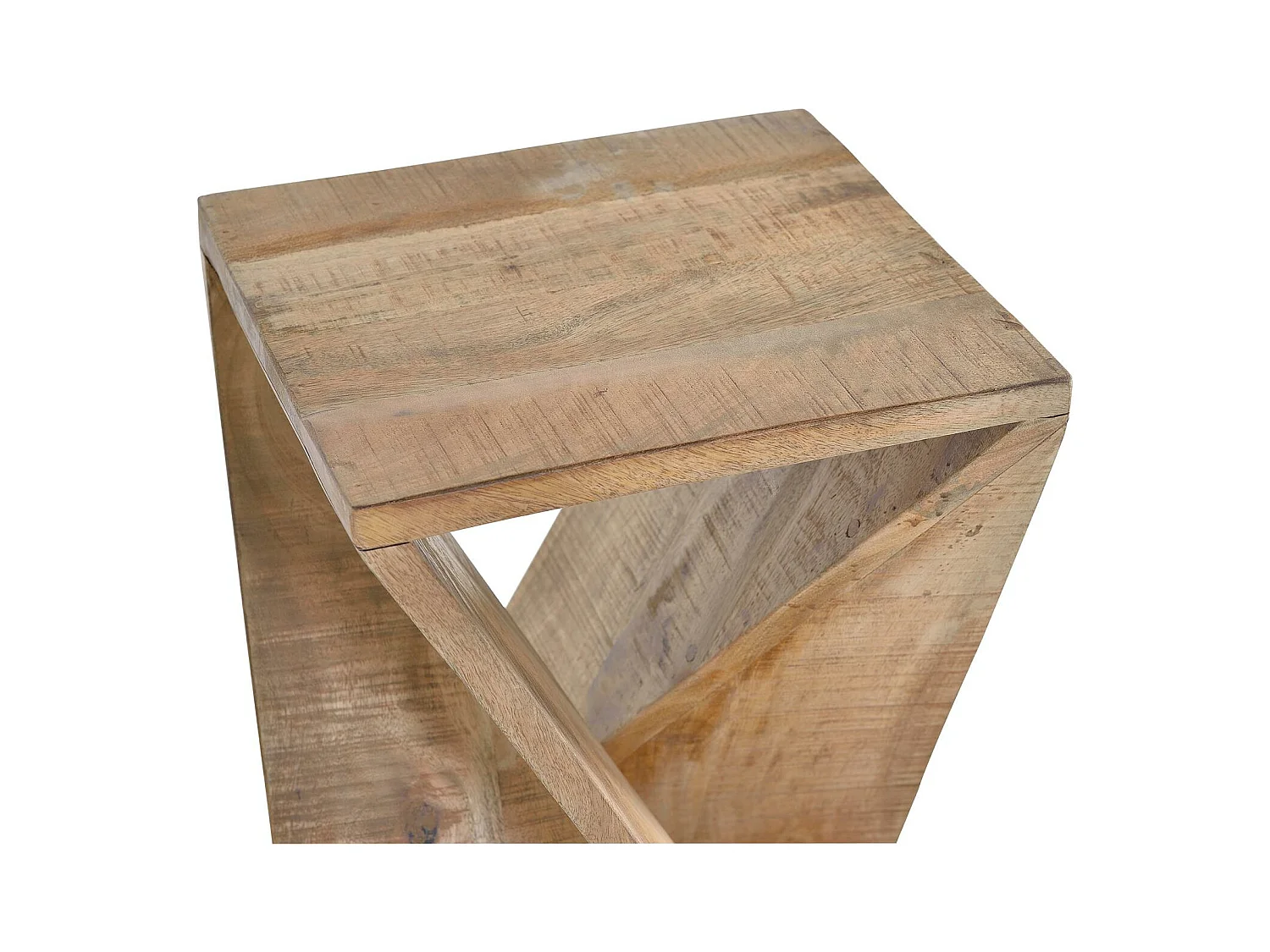 Hocker aus Mangoholz