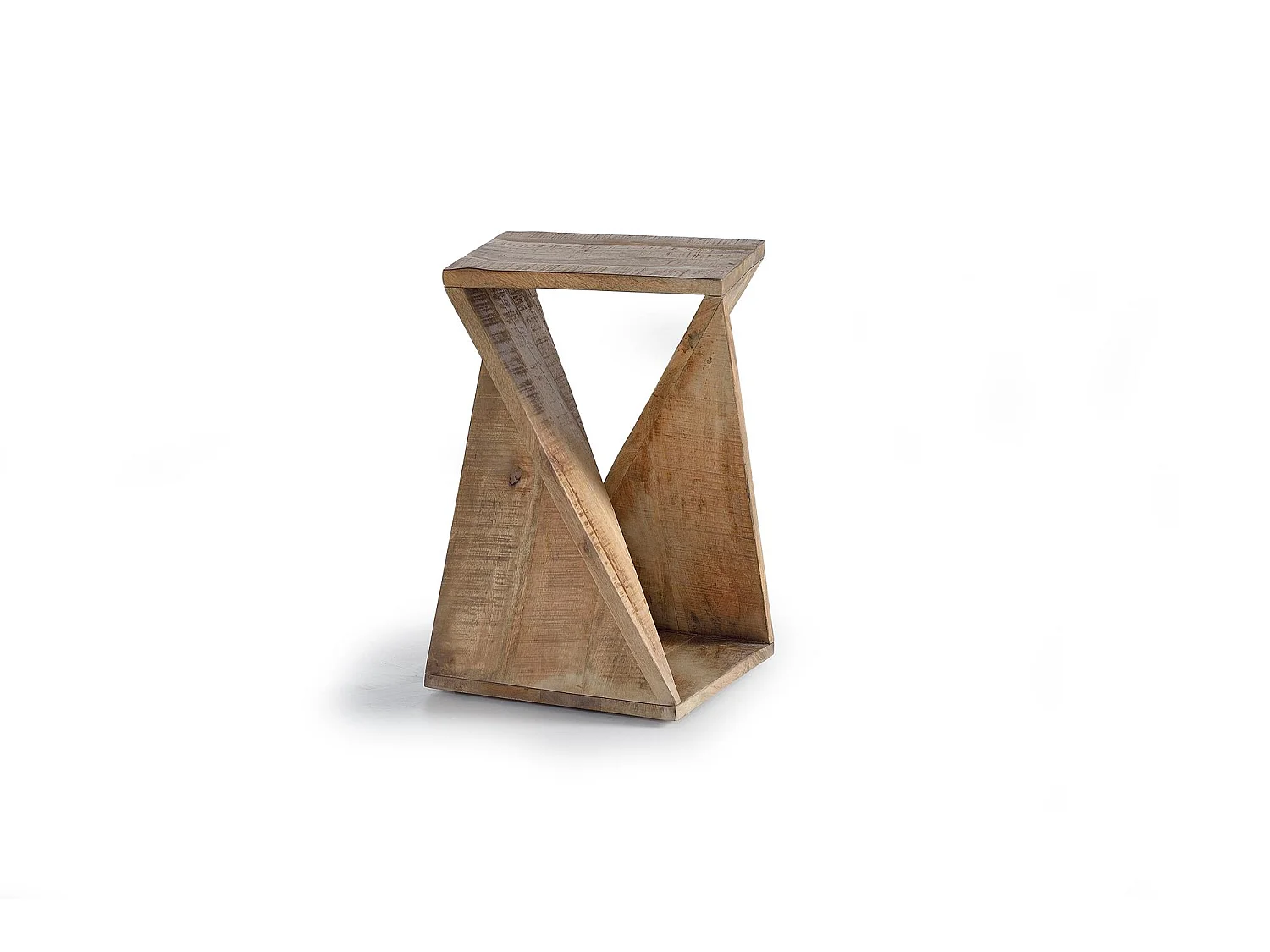 Tabouret en bois de manguier