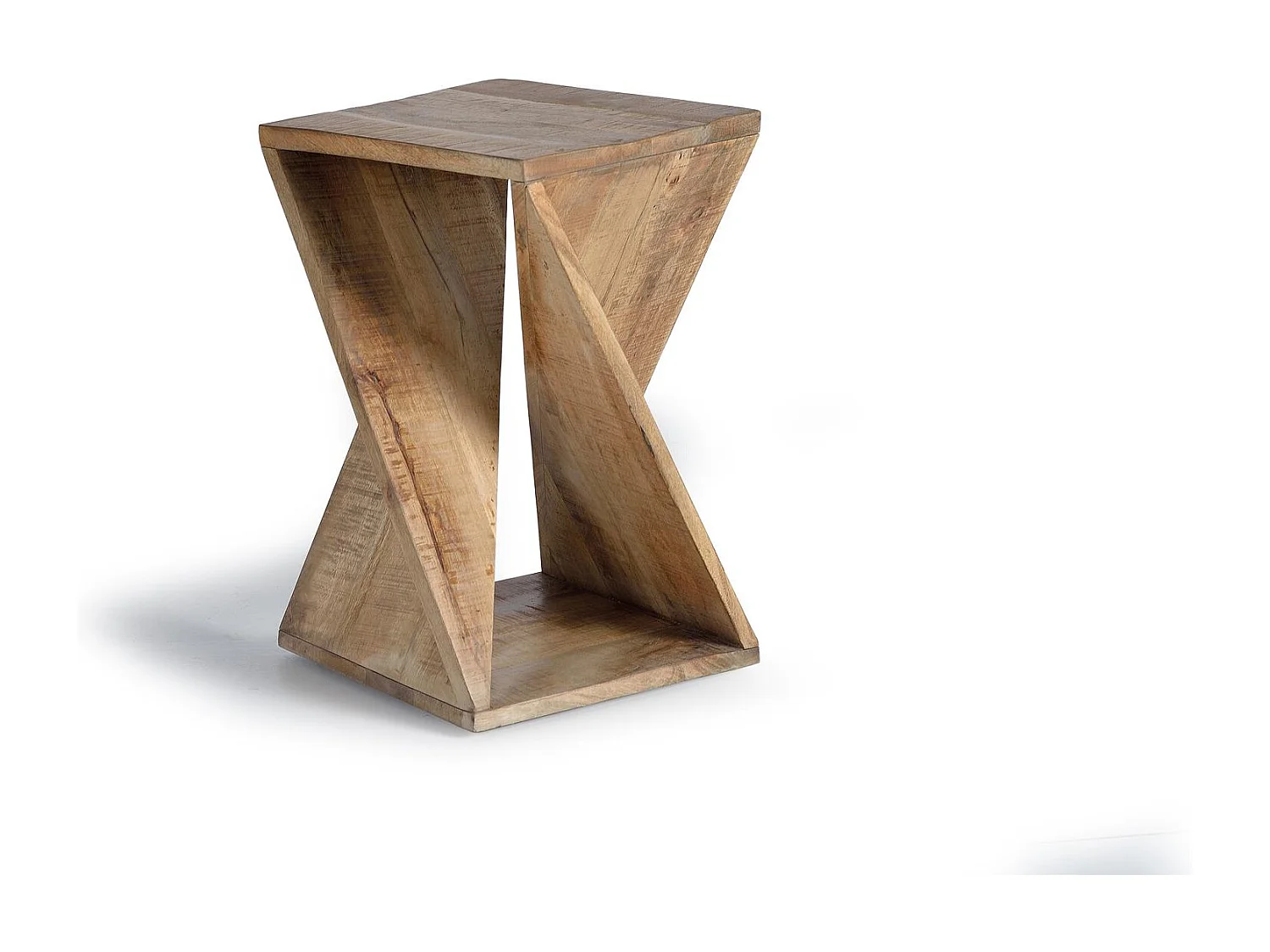 Tabouret en bois de manguier