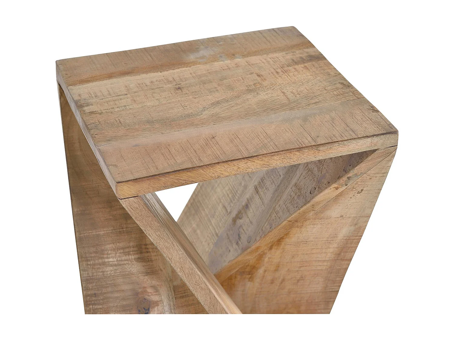 Tabouret en bois de manguier