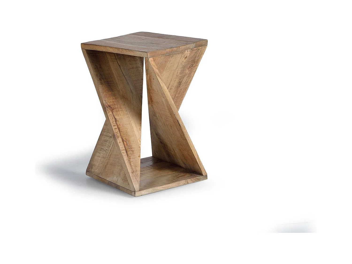 Tabouret en bois de manguier