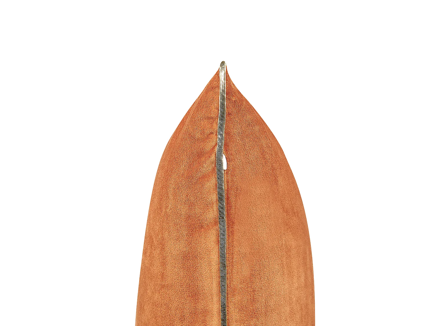 Set van 2 decoratieve kussens CROCUS Fluweel 45 x 45 cm Oranje Abstract patroon